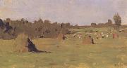 Isaac Ilich Levitan Haymaking (nn02) china oil painting reproduction